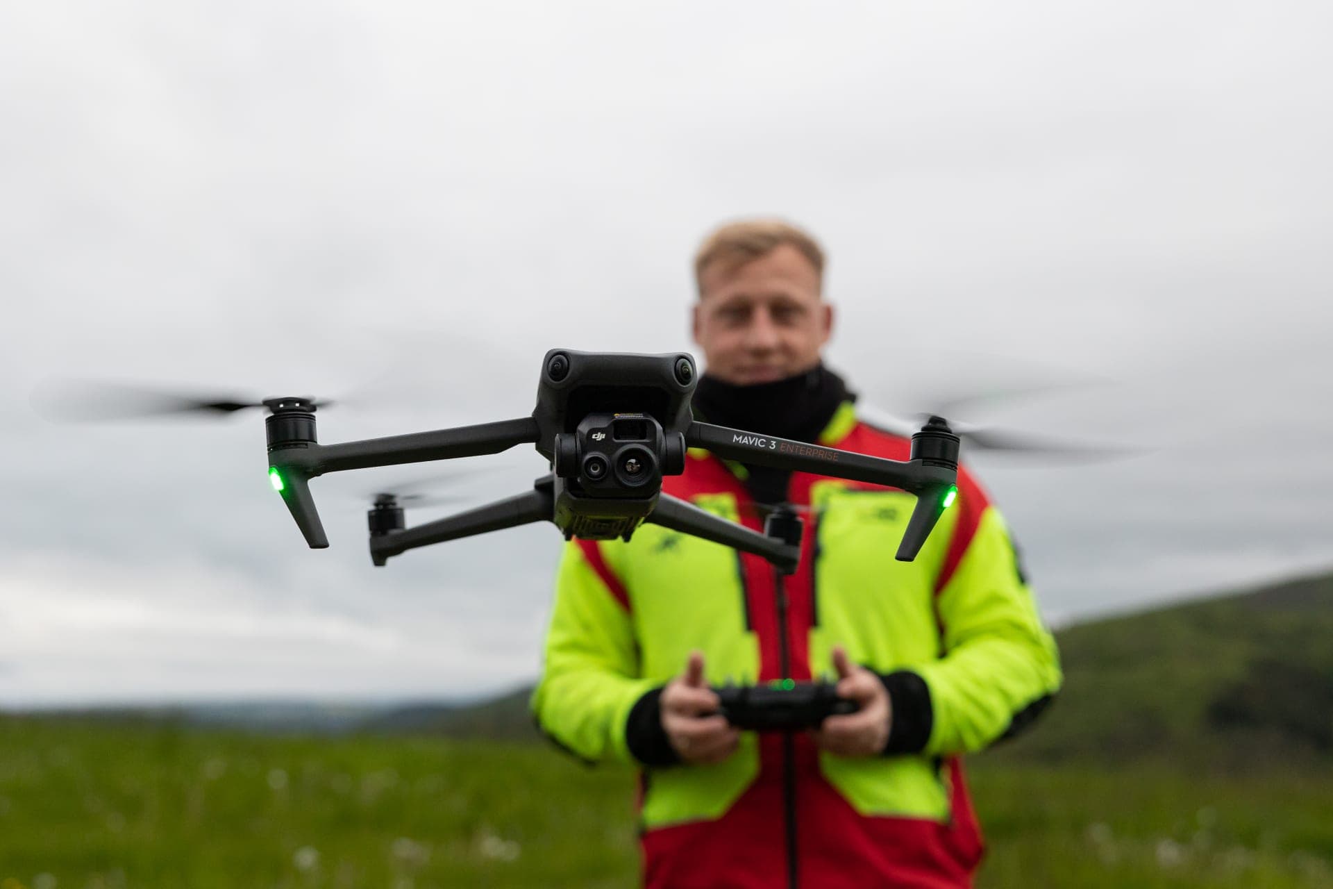 Rehkitz-Rettung mit Drohne